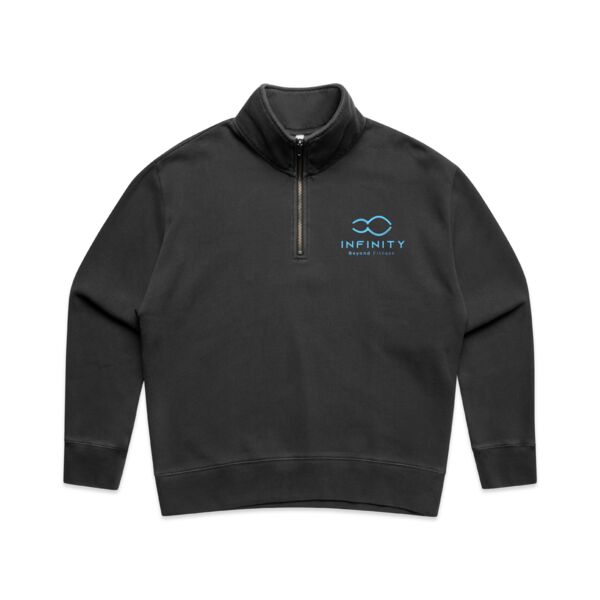 WOMENS RELAX FADED HALF ZIP Thumbnail