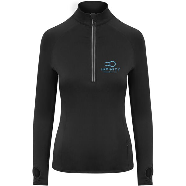 Cool-Flex Girlie Half Zip Top Thumbnail